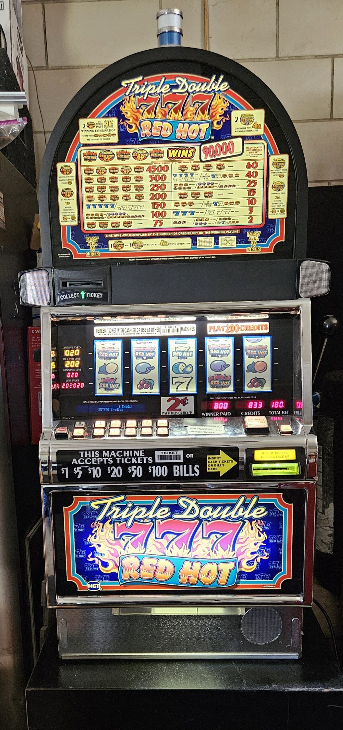 IGT used slot machine