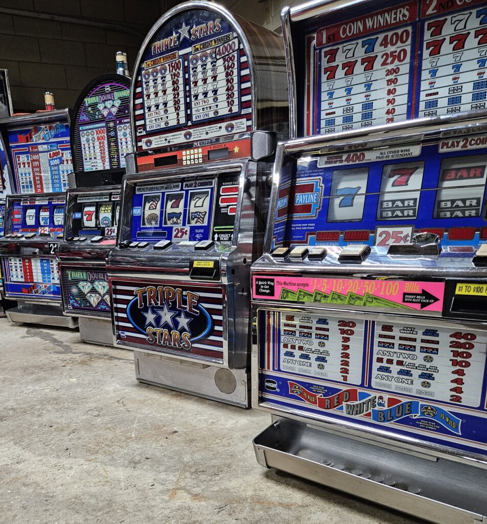 USED SLOT MACHINES FOR SALE